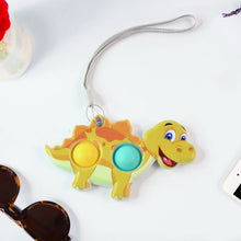 Silicone Push Bubble Fidget Keychain Toy (1 Pc) - Justgrabit Inc.