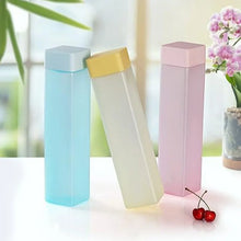 Large Capacity Plastic Water Bottle | Set of 6 | Square Water Bottle (940ml each) - Justgrabit Inc.