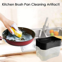 2 in 1 Soap Dispenser for Dishwasher Liquid Holder, Liquid Dispenser Through Pump (1 Pc) - justgrabit.in | Just Grab It