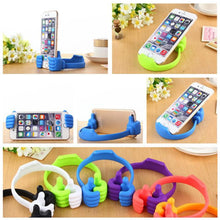 4 Pc Hand Shape Mobile Stand used in all kinds of places including household and offices as a mobile supporting stand. - Justgrabit Inc.