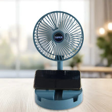 Adjustable Portable Desktop Fan - Telescopic Silent Personal Cooling for Office & Travel (Battery Not Include) - justgrabit.in | Just Grab It