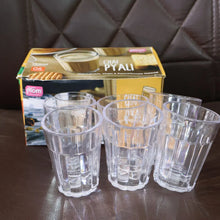 Supermom Plastic Chai Pyali Transparent Tea Glass Set (130ML / 6 Pc) - Justgrabit Inc.