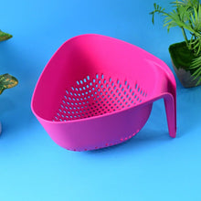 Supermom Plastic Premium Multipurpose Triangular Kitchen Colander (1 Pc) - Justgrabit Inc.