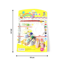 Watercolor Paint Set with 8 Vibrant Colors, Brushes, and Palette - justgrabit.in | Just Grab It