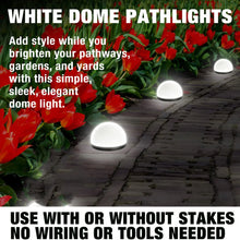 Dome Solar Garden Light Set (4 Pc) - Justgrabit Inc.