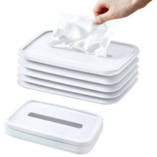 Simple Silicone Tissue Holder – Cube/Cylinder Tissue Box for Bathroom, Office, Car & Bedroom - Justgrabit Inc.