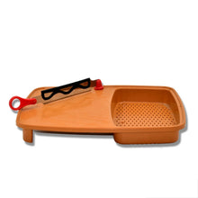 Thick Plastic Kitchen Chopping Cutting Slicing Tray with Holder - Justgrabit Inc.