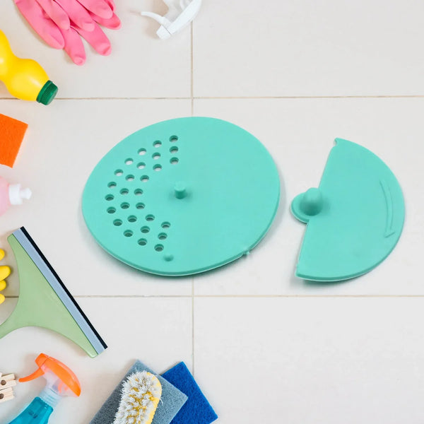 Drain Cover Round Rubber Anti - Odor Floor Drain Shower Waste Water Drainer Bathroom Filter Kitchen Sink Filter Silica Gel Hole Bath Plug For Toilet Kitchen Balcony 1pcs - justgrabit.in | Just Grab It