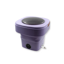 Mini Washing Machine Foldable Mini Washer with Drain Basket Portable Washing Machine Foldable for Laundry Travel Camping RV Baby Clothes - Justgrabit Inc.