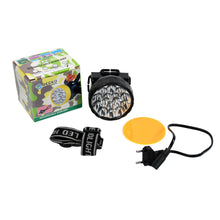 Head Lamp 15 Led Long Range Rechargeable Lamp Use For Camping, Hiking - justgrabit.in | Just Grab It
