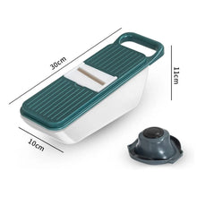 Multifunctional Vegetable Slicer Cutter Onion and Potato Slicer cutter with 6blades and 1 peeler - Justgrabit Inc.