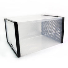 Big Plastic Stackable Shoe Storage Box (1 Pc / 37x27x19 Cm) - justgrabit.in | Just Grab It