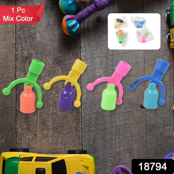 Bell Shape Pencil Top Promotional toys (1 Pc / Mix Colour & Design) - justgrabit.in | Just Grab It