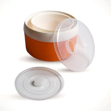 Orange ELECTRONIC YOGURT MAKER, AUTOMATIC YOGURT MAKER MACHINE 1L YOGHURT PLASTIC CONTAINER FOR HOME USE - justgrabit.in | Just Grab It