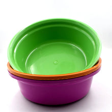 Household Storage Plastic Round Bowl / Tub / Basket / Bucket set - Pack of 3 - Justgrabit Inc.