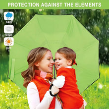 Foldable UV & Rain Umbrella with C - Shaped Handle – Kids (1 Pc / Mix Color) - justgrabit.in | Just Grab It
