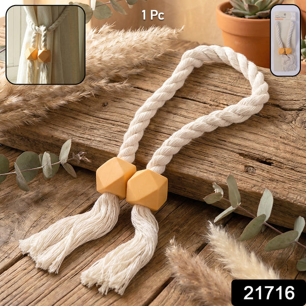 Premium Magnetic Curtain Tieback (1 Pc) - justgrabit.in | Just Grab It