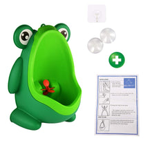 Cute Frog Standing Potty Training Urinal for Boys - Toilet with Funny Aiming Target - justgrabit.in | Just Grab It