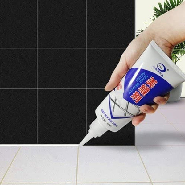 Waterproof Tile Gap Filler for Grout & Crack Repair for Home & Bathroom (180 ML) - justgrabit.in | Just Grab It
