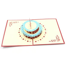 Unique 3D - Up Wishing Card (Birthday): 1 Pc - justgrabit.in | Just Grab It