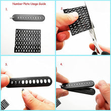 Anti - Lost Keychain with Number Plate – 1 Pc - justgrabit.in | Just Grab It