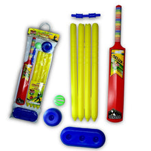 Plastic Cricket Set with Stump,Ball and Bat Kit - Justgrabit Inc.