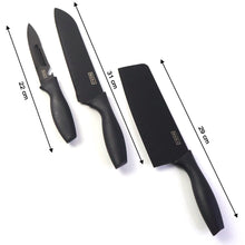 3 - in - 1 Professional Kitchen Knife Set (1 Set) - justgrabit.in | Just Grab It