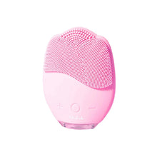 Rechargeable Sonic Silicone Face Cleansing Brush - Justgrabit Inc.