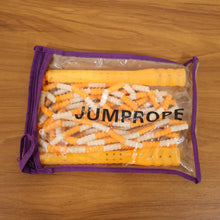 Yellow & White Beaded Skipping Jump Rope (1 Set) - justgrabit.in | Just Grab It