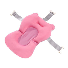 Baby Bath Pillow Newborn Anti - Slip Bathtub Pad Foldable with Strap For 0 - 6 Month Baby - justgrabit.in | Just Grab It