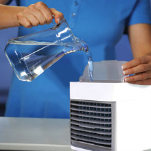 Mini Portable Air Cooler with LED Light & Water Fill - justgrabit.in | Just Grab It