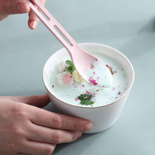 3 in 1 Reusable Spoon, Knife Forks Tableware, Spoon (3 Pcs Set) - justgrabit.in | Just Grab It