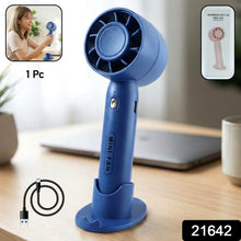 Rechargeable Mini Handheld Fan (1 Pc) - justgrabit.in | Just Grab It