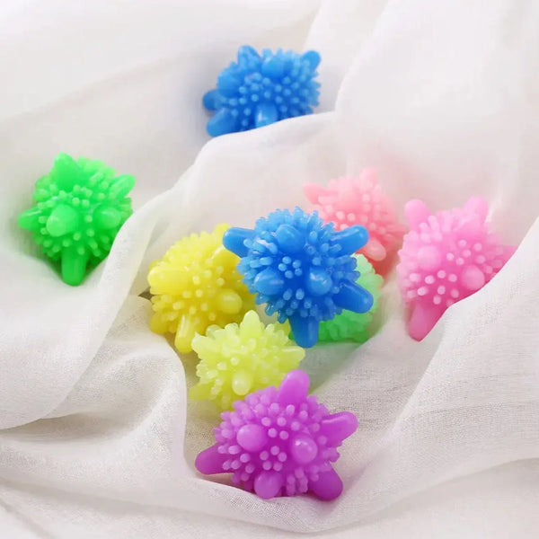 Soft Star Laundry Dryer Balls – 10 - Piece Multi - Color Clothes Softener - justgrabit.in | Just Grab It
