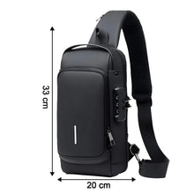 Trendy Anti - Theft Crossbody Sling Bag with USB Charging Port (1 Pc) - Justgrabit Inc.