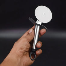 Stainless Steel Pizza Cutter, Pastry Cake Slicer, Sharp, Wheel Type - Justgrabit Inc.
