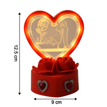 Heart - Shaped Love Couple Decorative Showpiece (1 Pc) - Justgrabit Inc.