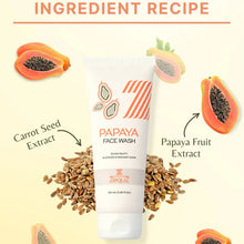 Zequz Papaya Face Wash - (100ml / 1 Pc) - justgrabit.in | Just Grab It