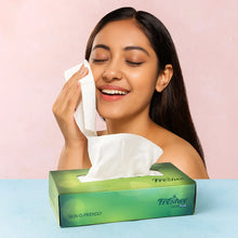 Freshee Premium Skin - Friendly Facial Tissues — 100 Pc Box (18 x 20 cm) - justgrabit.in | Just Grab It