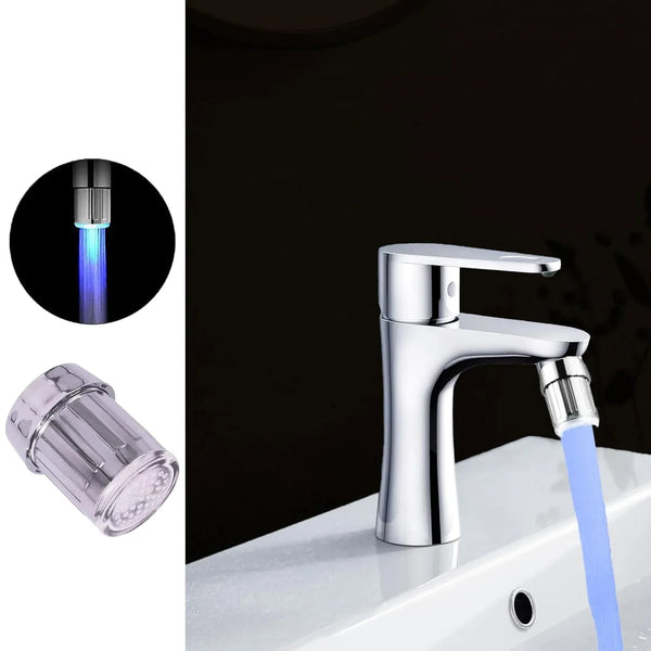 LED Light Stream Faucet Tap Adapter (1 Pc) - justgrabit.in | Just Grab It