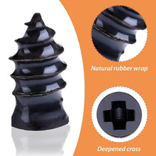 Tire Repair Rubber Nail Car Tire Repair Nails Tire Repair Rubber Screws, (10 Pcs Set) - justgrabit.in | Just Grab It