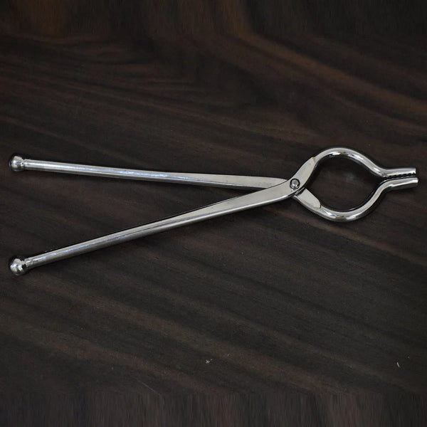 Ganesh Premium Quality Unbreakable Stainless Steel Goti Sandsi / Sansi / Pakkad / Pincer / Chimta / Tongs / Utensil Holder Smart Kitchen Tool - 8mm - Justgrabit Inc.