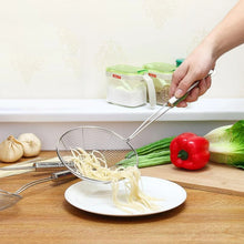 Medium Oil Strainer To Get Perfect Fried Food Stuffs Easily Without Any Problem And Damage. - Justgrabit Inc.