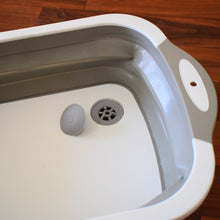COLLAPSIBLE CUTTING BOARD WITH DISH TUB BASKET For Kitchen Use ( 1 Pcs ) - justgrabit.in | Just Grab It