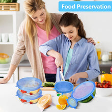 12 Peace Reusable Stretch Lids Set with 2 Storage Pouches – Flexible Food Cover Lids - justgrabit.in | Just Grab It