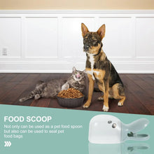 2 - in - 1 Pet Food Scoop with Bag Clip - justgrabit.in | Just Grab It