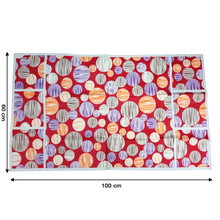 Refrigerator Top Cover with Side Pockets (100x60 Cm / 1 Pc) - justgrabit.in | Just Grab It