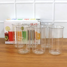 Glossy Plastic Glass Set (6 Pc / 300 ML) - justgrabit.in | Just Grab It