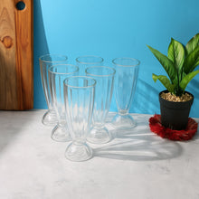 Apex Premium Dessert & Falooda Glasses (Approx 400ML / 6 Pc) - justgrabit.in | Just Grab It