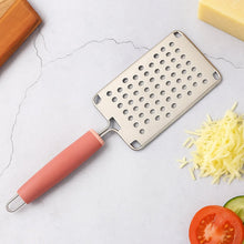 Supermom Stainless Steel Multipurpose Vegetable and Cheese Grater with Soft Grip Handle (1 Pc) - justgrabit.in | Just Grab It